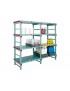 Rayonnage gamme euro 100 x 40 cm, 4 niveaux, hauteur 175 cm