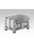 G47/A - caisse palette 1200x800x760 mm - avec abattant