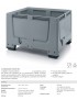G8AU - caisse palette standard 1200x1000x790 mm