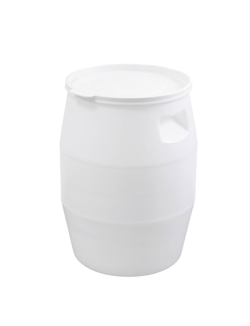 Fût + couvercle languette 50L
