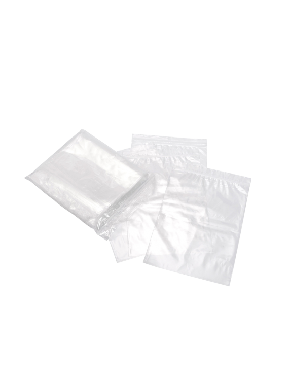 Sachets ZIP pour bac plat témoin - lot de 1000