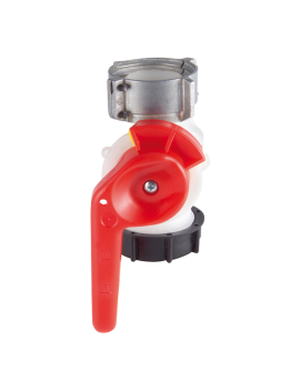 Vanne 1/4 tour pour bac double-paroi 310 L, 500 L