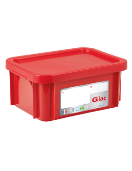 Bac renforcé HACCP 400 x 300 + couvercle
