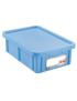 Bac renforcé HACCP 600 x 400 + couvercle