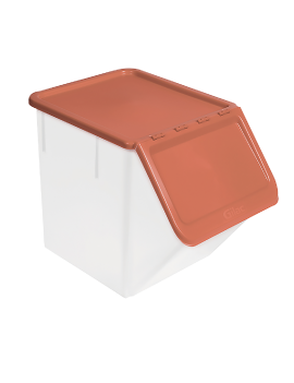 Bac à ingrédient 40 L - couvercle terracotta