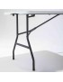 Table pliante Valise 180 x 70 x 74 cm + 8 chaises