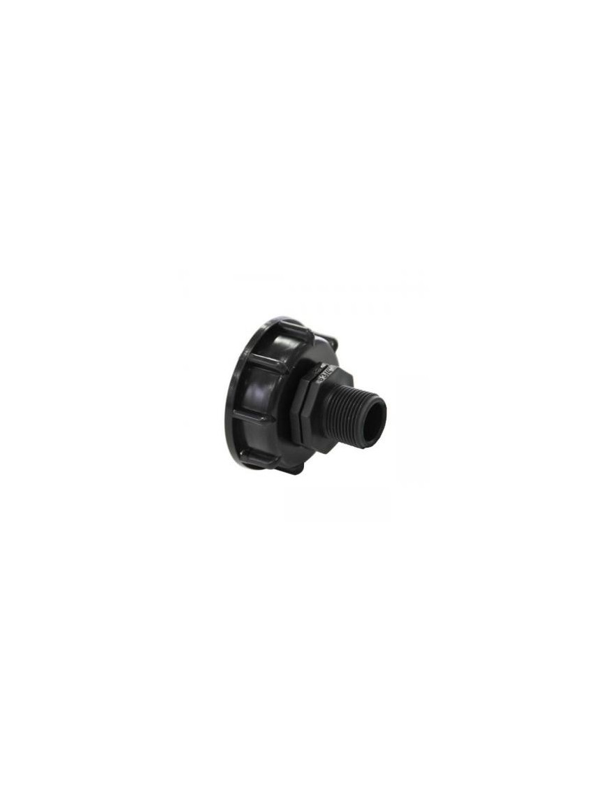 Bouchon pour cuve S60x6 sortie Mâle 3/4" (20x27)