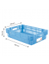 Caisse ajourée 600x400x146 mm - HACCP - 27 L