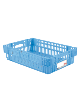 Caisse ajourée 600x400x146 mm - HACCP - 27 L
