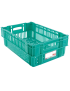 Caisse ajourée 600 x 400 x 197 mm - HACCP - 37 L